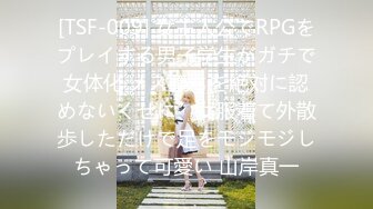 [TSF-009] 女主人公でRPGをプレイする男子学生がガチで女体化 メス堕ちを絶対に認めないくせに、女服着て外散歩しただけで足をモジモジしちゃって可愛い 山岸真一